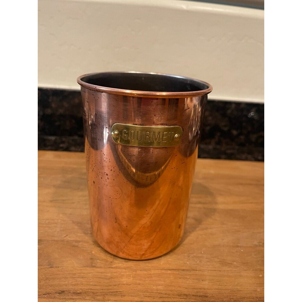 Gourmet copper can for utility